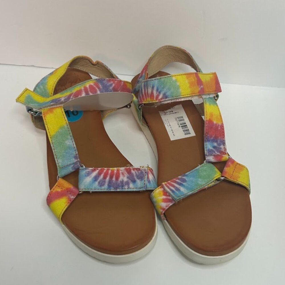 JellyPop Tie Dye Sandals 10